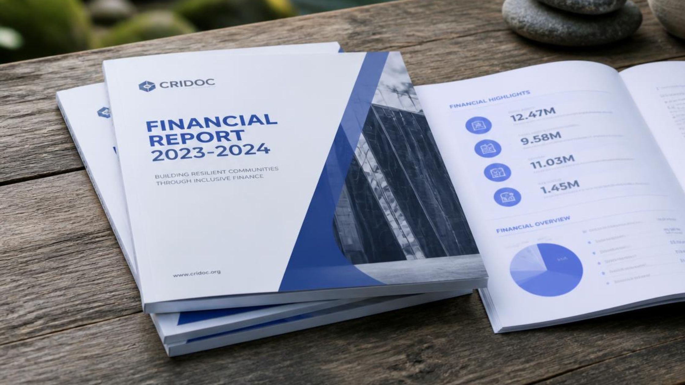 CRIDCO Financial reports are a bedrock of our transparency.