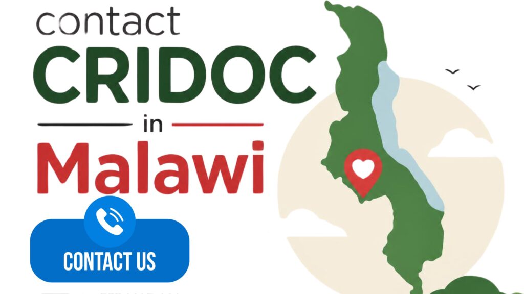 contact CRIDOC in Malawi banner