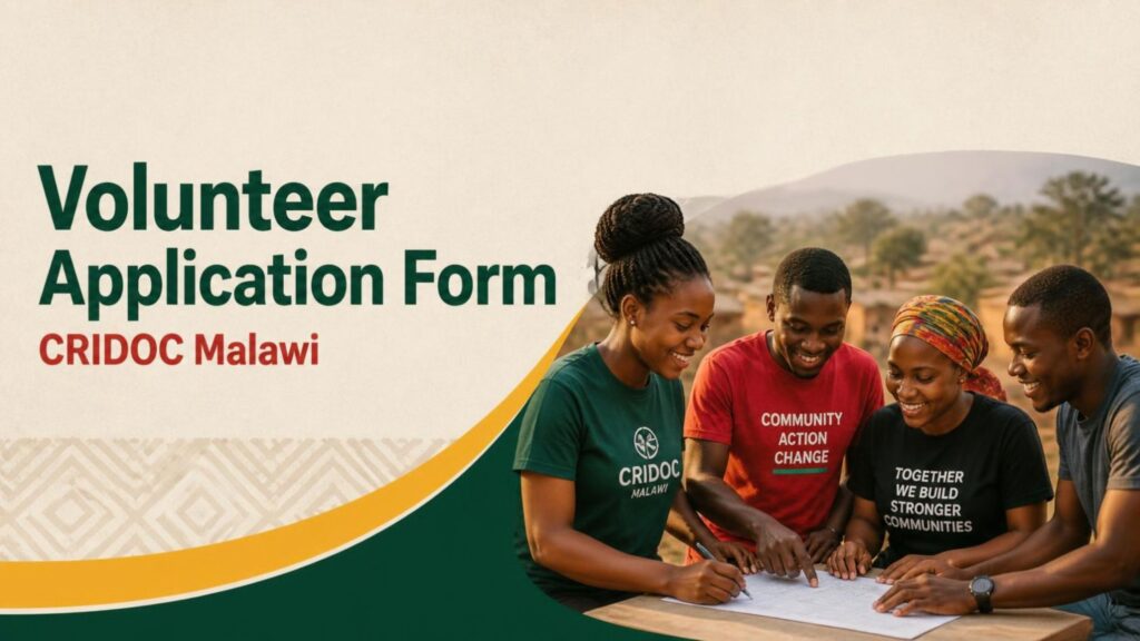 An image for the Volunteer Application Form